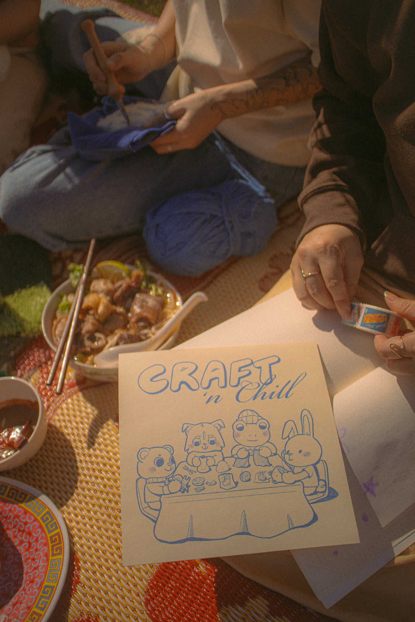 Craft 'n Chill 8" x 8" Print