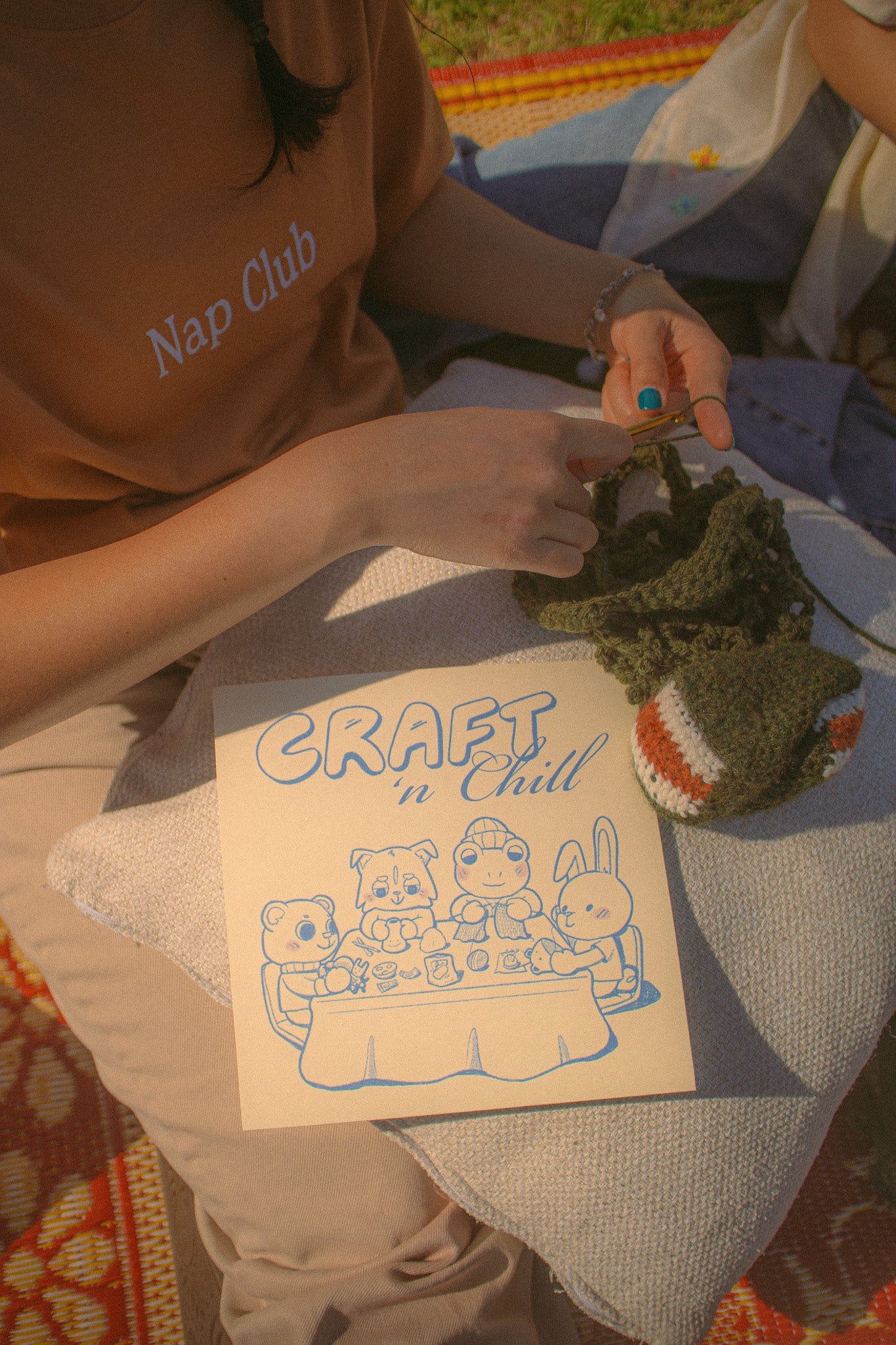 Craft 'n Chill 8" x 8" Print