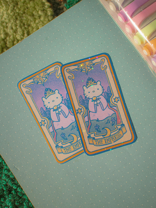 Hello Kitty "The Empress" Die-Cut Sticker