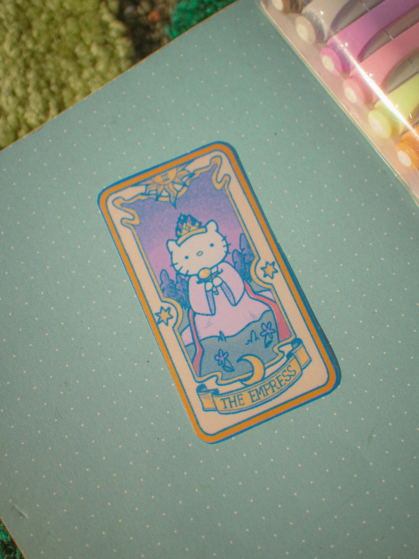 Hello Kitty "The Empress" Die-Cut Sticker