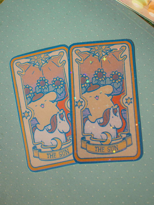 Pompompurin "The Sun" Die-Cut Sticker