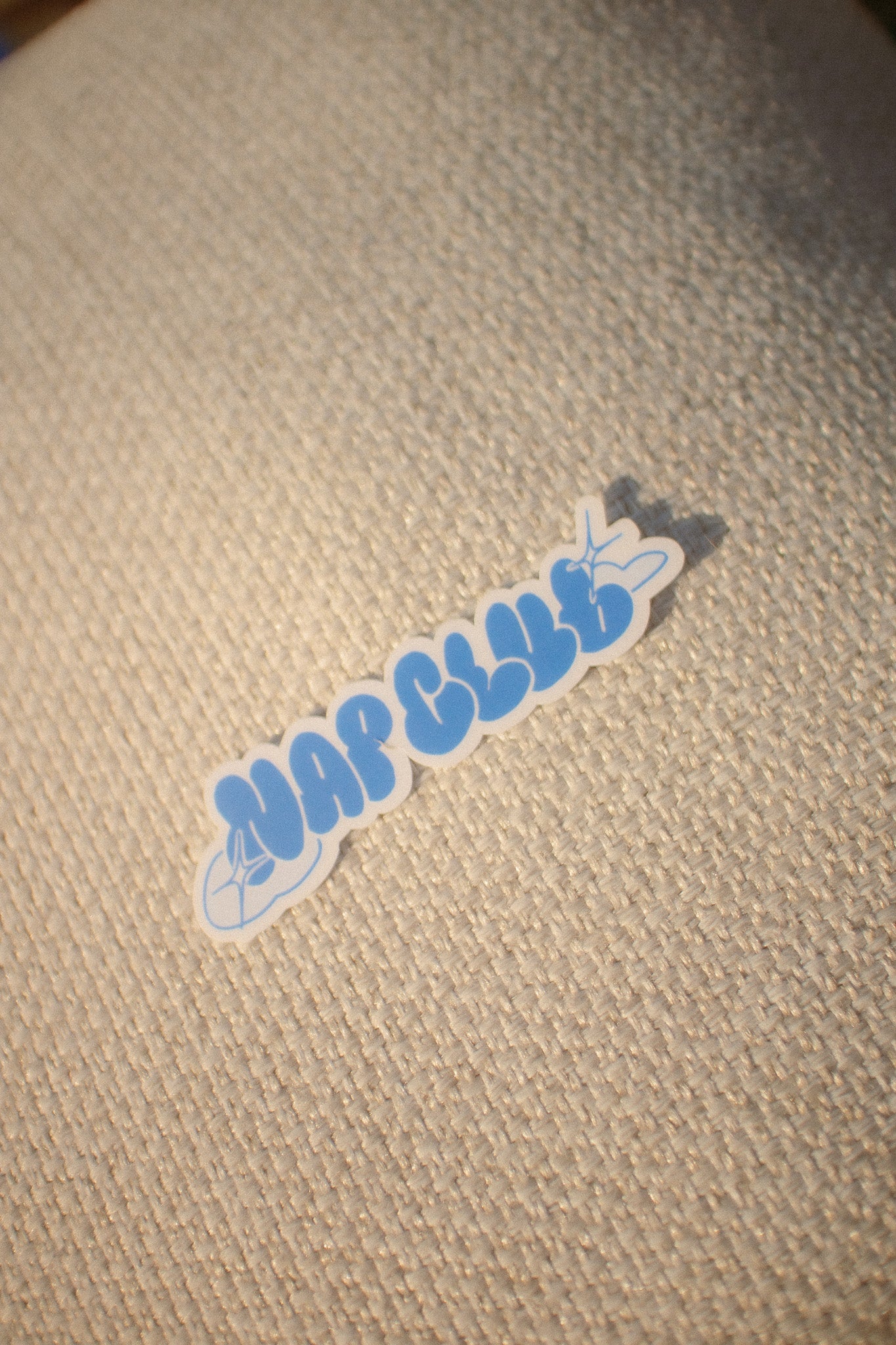 Nap Club Die-Cut Sticker