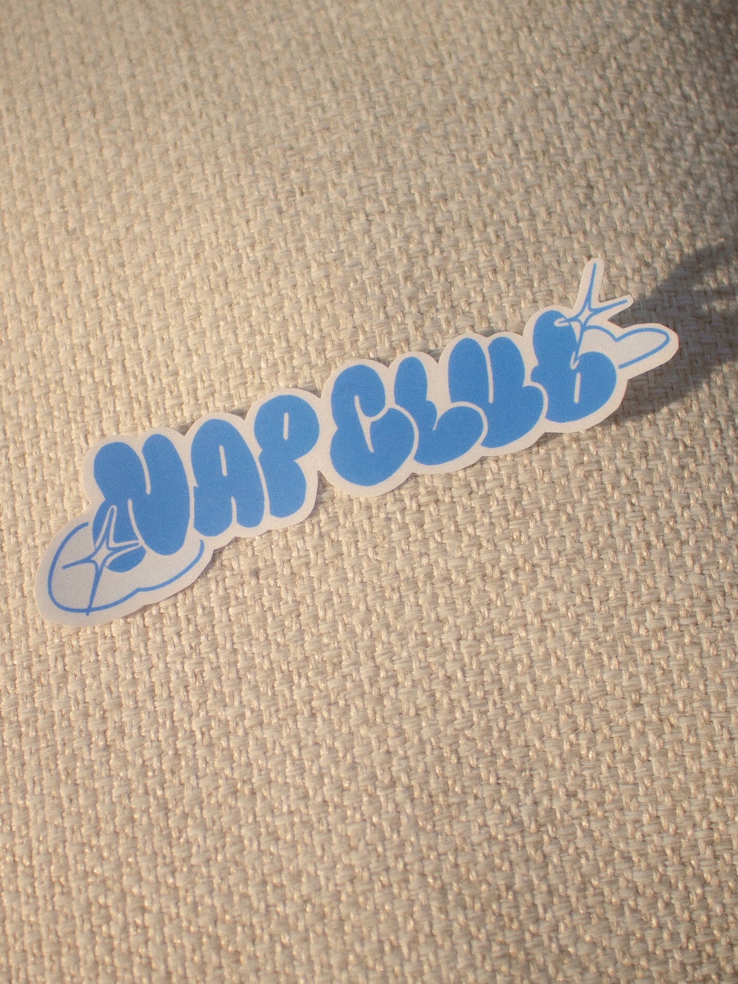Nap Club Die-Cut Sticker