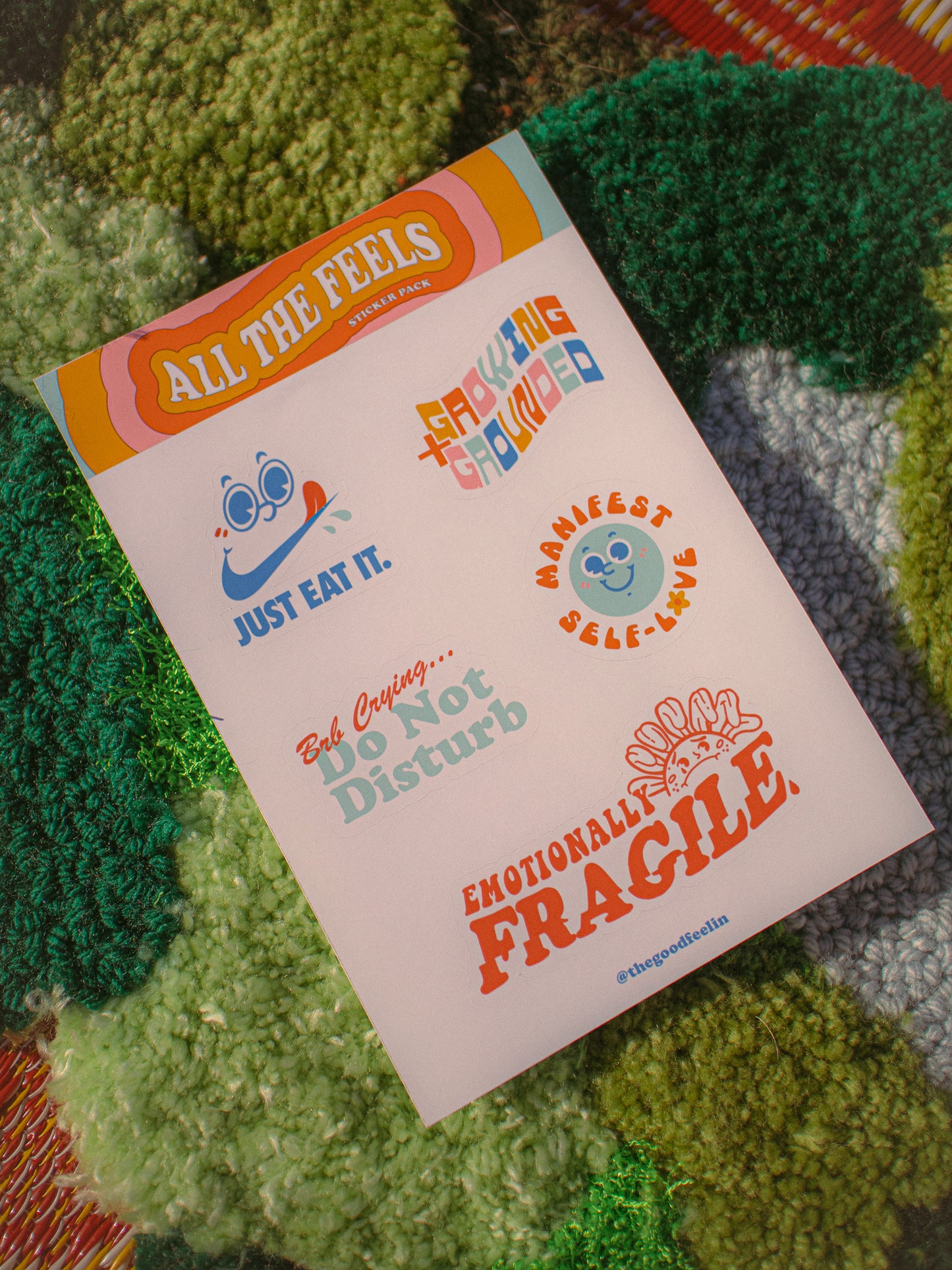 All The Feels Sticker Sheet